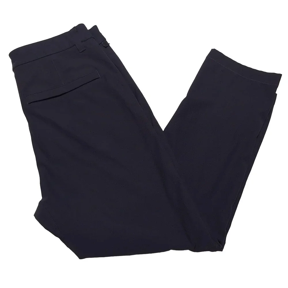 LULULEMON Men's Commission Slim Fit Pants M5974S Dark Navy Blue Gray ~ 31 x 26